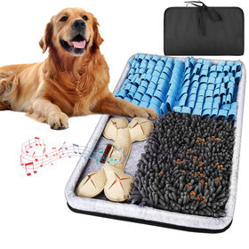 Silicone Snuffle Mat For Dogs, Dog Sniff Mat For Small Large Dogs Rabbit,  Foraging Mat Lick Mat For Smell Training