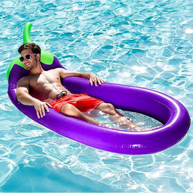 Inflatable Pool Colorful Butterflies Inflatable Water Lounger Hammock ...