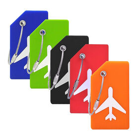  Luggage Tag Initial – Fully Bendable Tag w/Stainless Steel Loop  (Letter J) : Clothing, Shoes & Jewelry