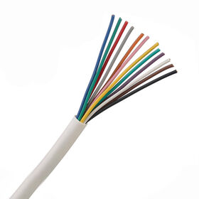 OEM ODM Alarm Cable 12 Core White Intruder Security Wire PVC Insulated Control Cable