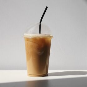 Plastic Cups With Lids And Straws, Disposable Cups For Iced Coffee,  Smoothie, Milkshake, Cold Drinks Clear - Temu Mexico