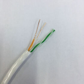Câble Téléphonique Interne Blanc 2 Paires 4 Fils UTP PE/PVC 305M - Fournisseur de Câble Télécom en Cuivre