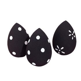 Esponjas de Maquillaje Coloridas de Nuevo Diseño, Beauty Blender Suave Sin Látex, Uso Húmedo y Seco, Borla de Esponja para Maquillaje al por mayor
