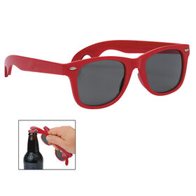 Custom Logo Sunglasses with Bottle Opener PC Lens