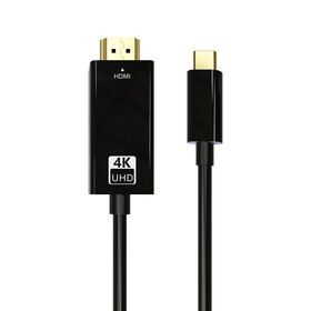 OCC Cable Type C to HDMI Cable 4K High Resolution USB C to HDMI Cable HDMI HDTV Cable with black color for sale