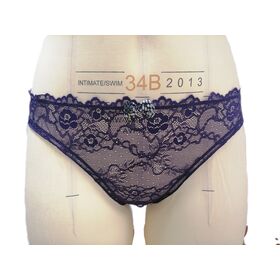 Sexy Women Underwear Mid-waist Lace Briefs Ladies Translucent