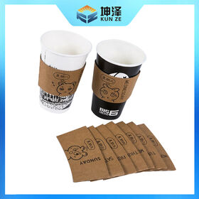 Disposable Corrugated Paper Cup Holder For Coffee Tea Cola Drinking –  Fastfoodpak