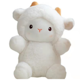 Oveja de peluche personalizada para niños - Juguete de peluche suave y adorable