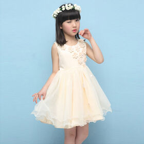 Wholesale flower hot sale girl dresses supplier