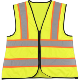 Buy Wholesale China New Arrival 56 X 68cm Neon Security Safety Vest High  Visibility Reflective Stripes Orange And Yellow & Ansi Reflective Vest at  USD 1.78