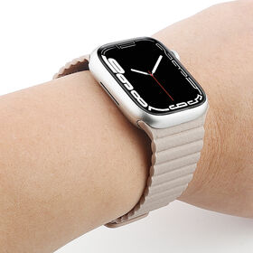Correa de Cuero Ajustable con Cierre Magnético para iWatch Series Ultra/8/7/SE/6/5/4/3/2/1/38mm/40mm/42mm/44mm/45mm/49mm - Venta al por mayor