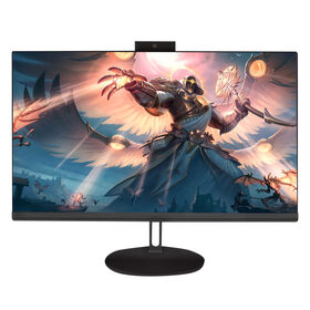 Venta al por mayor de ordenador de escritorio monobloque AIO IPS 2K de 24'' para juegos, PC Barebone