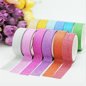 Bulk Buy China Wholesale High Quality Colourful Decorative Adhesive Glitter Tape  Gift Tape $0.378 from Ningbo Tape Industrial Co., Ltd