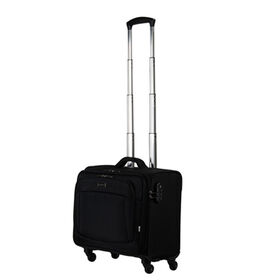 New Aluminium Wheeled Business Laptop Trolley Office Briefcase Luggage  Cabin Bag | eBay
