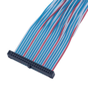 Câble ruban 20 broches 24 AWG - couleurs colorées - câble ruban