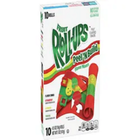 FRUIT ROLL-UPS Fruit Flavored Snacks, 0.5 oz, 72 Count