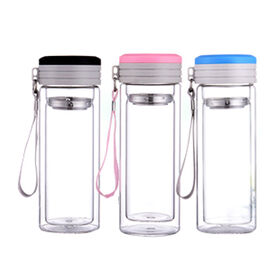 BERK Products 28 oz Plastic Mason Jar Cup w/straw gray lid (60 count)