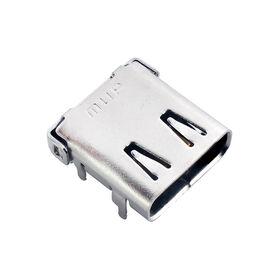 Konektor USB C Female Solder 24PIN USB 3.1 Female C Connector untuk Pengisi Daya EV