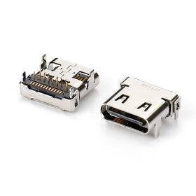 24PIN USB C connectors Female Hybrid Right-Angle Receptacle USB 3.1 usb C connector