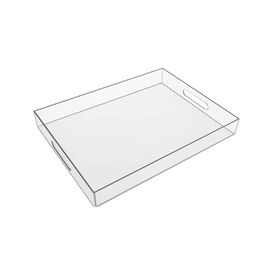 Plat de meuble Serviprof - 57 x 57 mm - Plastique transparent - Protection  de moquette
