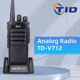 راديو احترافي طويل المدى 5 واط TOT VOX UHF راديو ذو اتجاهين DTMF جهاز تشويش أمني تصميم قوي Wakie Talkie TID