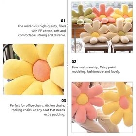 Flower-Shaped Throw Pillow Cushion Floor Cushion Cushion Office