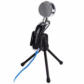 Acheter Microphone d'ordinateur de jeu/Podcast USB rvb, micro de