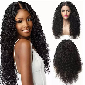 150% Density 13x4 Transparent Water Wave Lace Frontal Human Hair