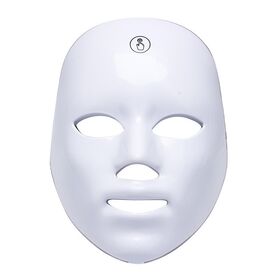 Máscara de Fototerapia PDT para el Cuidado Facial con 7 Colores, Pantalla Protectora Facial, Máscara LED para la Cara - Belleza y Cuidado de la Piel