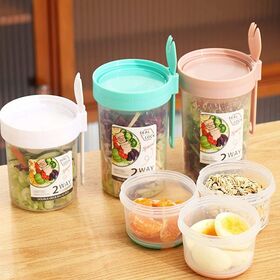 Cereal on The Go Cups Breakfast Drink Cups - China Yogurt Container and  Yogurt Cup price
