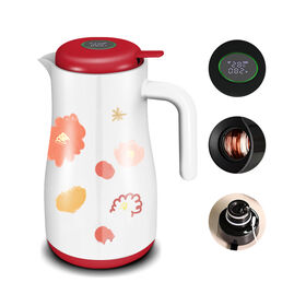 Wholesale Sublimation Thermal Insulated Coffee Carafe Pot with Filter White  50 OZ 1.5 Liter 4 Pack