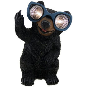 Achetez en gros Bsci Usine Polyrésine Ours Noir Figurine Famille Danse Avec  Lumière Solaire De Jardin Chine et Lumière Solaire De Jardin D'ours Noir De  Polyresin à 3.75 USD