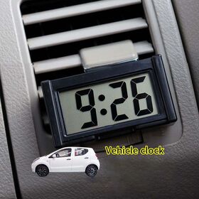 Acheter Mini horloge de voiture, tableau de bord de voiture et