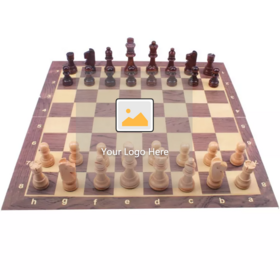 Wholesale Royal Luxury Chess Noble MDF Wooden Wholesale Customized