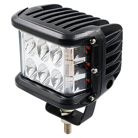 Phare LED moto 7 universel approuvé pour moto rétro lumineux phare LED