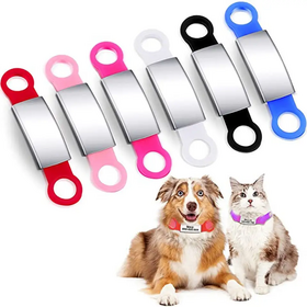 Dog ID Tags - Silicone, Plastic, Steel & More