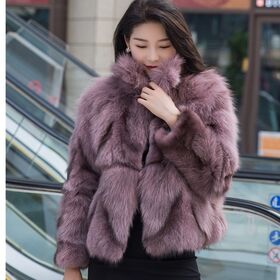 Fox fur coat on sale wholesale