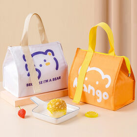 Cute Yellow Duck Cartoon Thermal Lunch Bag Insulated Picnic Food Carrier  Cooler Ice Pack For Women, Kids, And High Capacity Travel - Portable Bento  Bag For Lunch Box Picnic Supplies