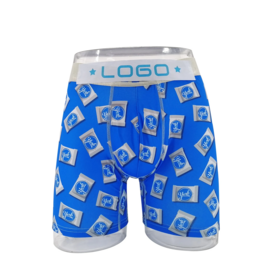Buy Wholesale China Custom Logo Breathable Underwear Men Briefs Boxer  Trunks Plus Size Underwear For Men & Men's Underwear at USD 3.6