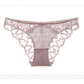 Lace Zip-open Back Panties, Various Styles & Sizes Are Available
