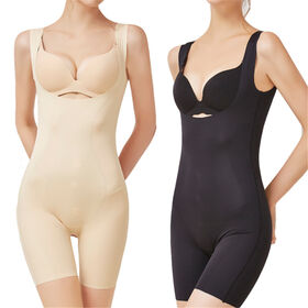 China White Tummy Control Bodysuit Manufacturers Suppliers Factory