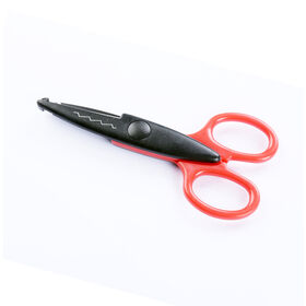 Buy Wholesale China Art Scissors,6 Pack Plastic Design Safety Crafts  Creative Scissors For Kids & Craft Scissors at USD 7.59