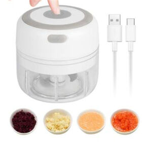 Buy Wholesale China Mini Garlic Chopper 100ml/250ml Wireless Portable Mini  Food Chopper With Usb Charging & Mini Usb Electric Food Choppers at USD  3.97