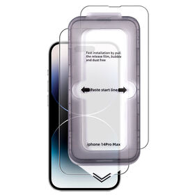 Quad lock Protector De Pantalla iPhone 15 Plus / iPhone 15 PRO MAX  Transparente