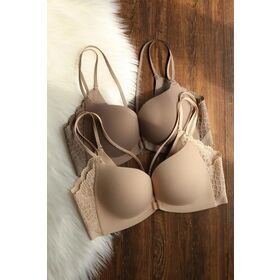 Smooth Large Breasts Show Small Large Size Gathered Underwear Adjustable Bra  - China Bra and Women Bra price
