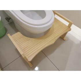 Petit Escabeau, Tabouret de Toilette Multifonction Antidérapant pour  Enfants, 2 Poignées pour Chambre à Coucher