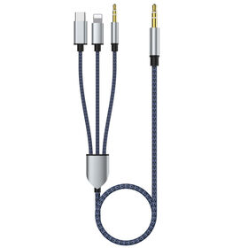 Auto Aux Audio Kabel Iphone 1m Aux Kabel Stecker Adapter Lightning