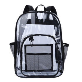 Clear Vinyl Backpack 18” inch (001-BPG-425LV)