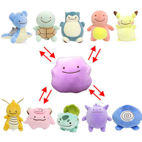 Pokemon Ditto Reversible keychain Eevee evolution