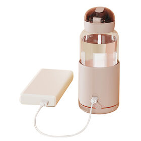 Chauffe-biberon de lait portable Chauffe-lait sans fil Dégivrage et  chauffage Double modes 4 niveaux Température Batterie intégrée pour les  voyages en extérieur
